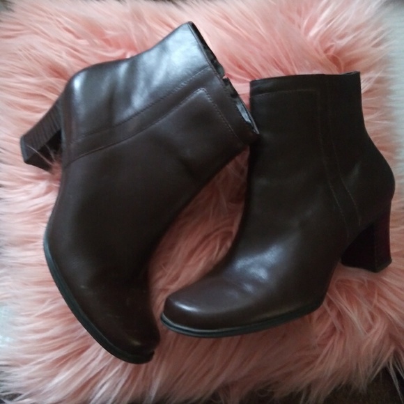 St. John's Bay Shoes - St Johns Bay leather booties